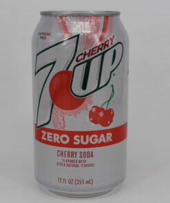 7 Up Kirsche ohne Zucker 355 ml / 12 Stk.