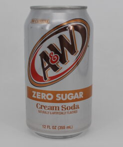 A&W Cream Soda ohne Zucker 355ml / 12 Stk.