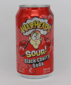 Warheads Black Cherry Sour Soda 355ml / 12 Stk.