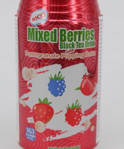 Bubble Tea Black Pomegranate 24/340ml / 24 Stk.