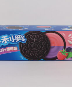 Oreo Double Fruit Blueberry & Raspberry Asia 97g (1x24) / 24 Stk.