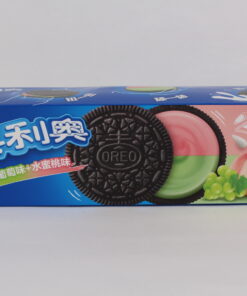 Oreo Double Fruit Crystal Grape & Peach Asia 97g (1x24) / 24 Stk.