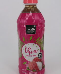 Tropical Chia Drink Lychee 350ml / 15 Stk.
