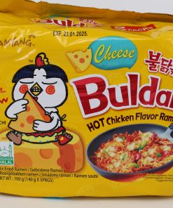 Samyang Buldak Hot Chicken 140g - 5er Pack / 8 Stk.
