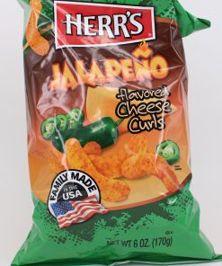 Herr's Jalapeno Cheese Curls199g 6229/12 / 12 Stk.