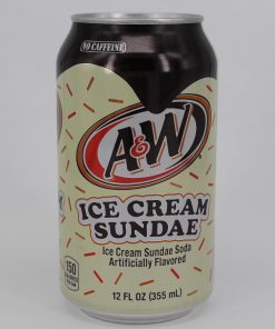A&W Ice Cream Sundae Soda 355ml (x12) (USA)